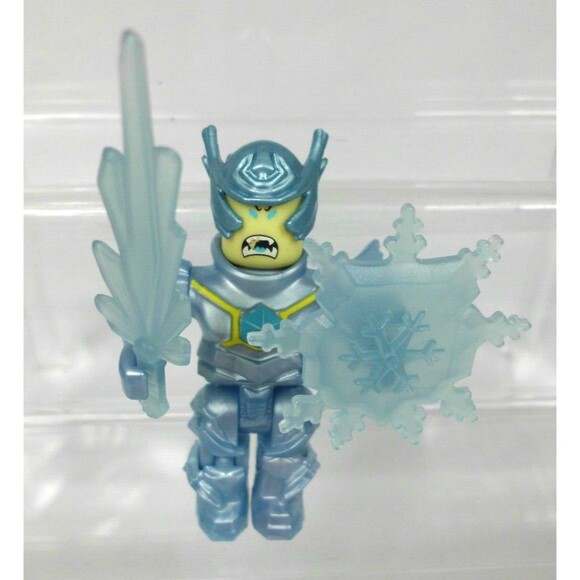 Roblox Frost Guard General Action Figure Toy Complete w Sword & Shield No Code - Picture 1 of 3
